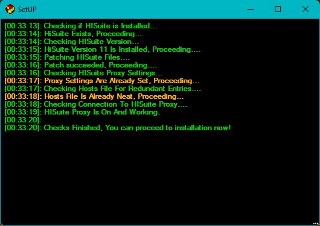 HiSuite Proxy的SetUP窗口