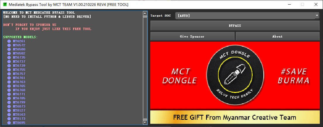 Mediatek Bypass Tool V4